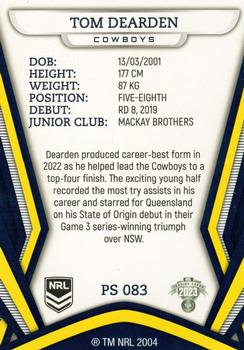 2023 NRL Traders Titanium - Pearl Special #PS083 Tom Dearden Back